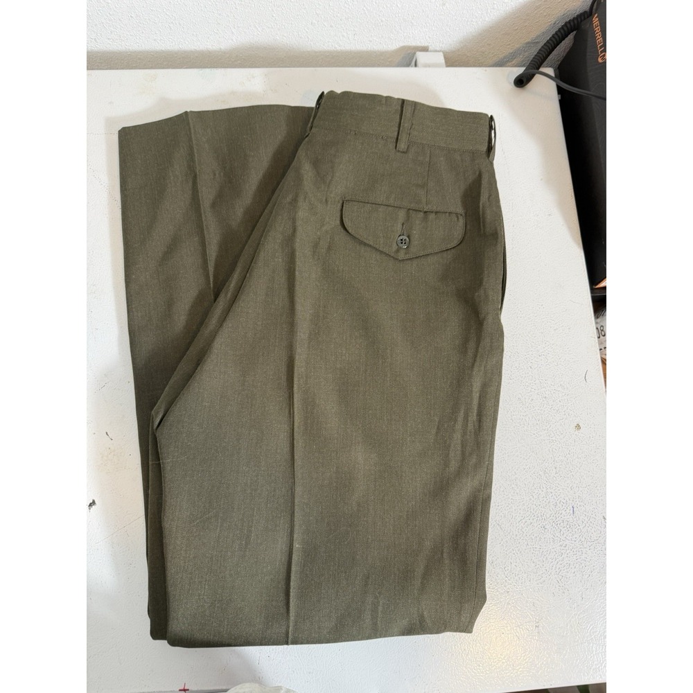 VTG DSCP 2212‎ Tennessee Apparel US Marine Corps Poly Wool Trousers 35R Military